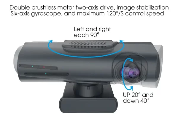 Auto Tracking PTZ Webcam